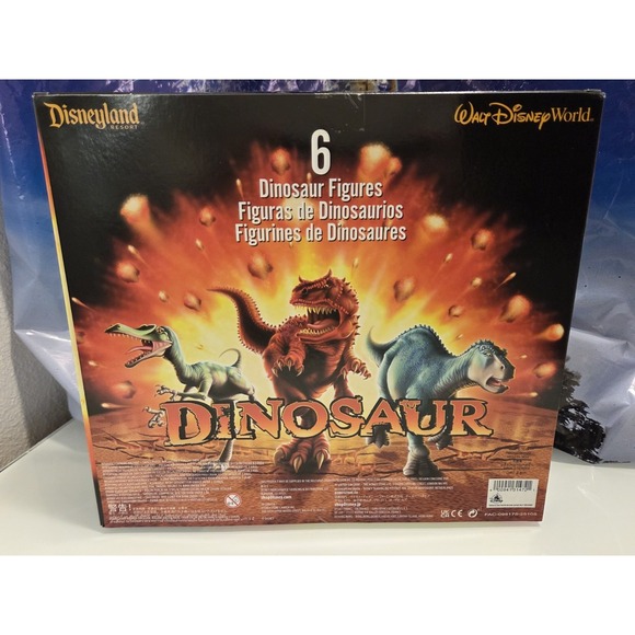 Disney Parks: Animal Kingdom DinolandUSA Set Countdown To Extinction Rare. 6 fig - Picture 9 of 9